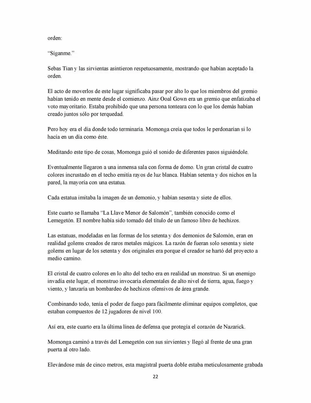 Overlord (Novela) - Capítulo 2 - Página 6 - LectorTMOo