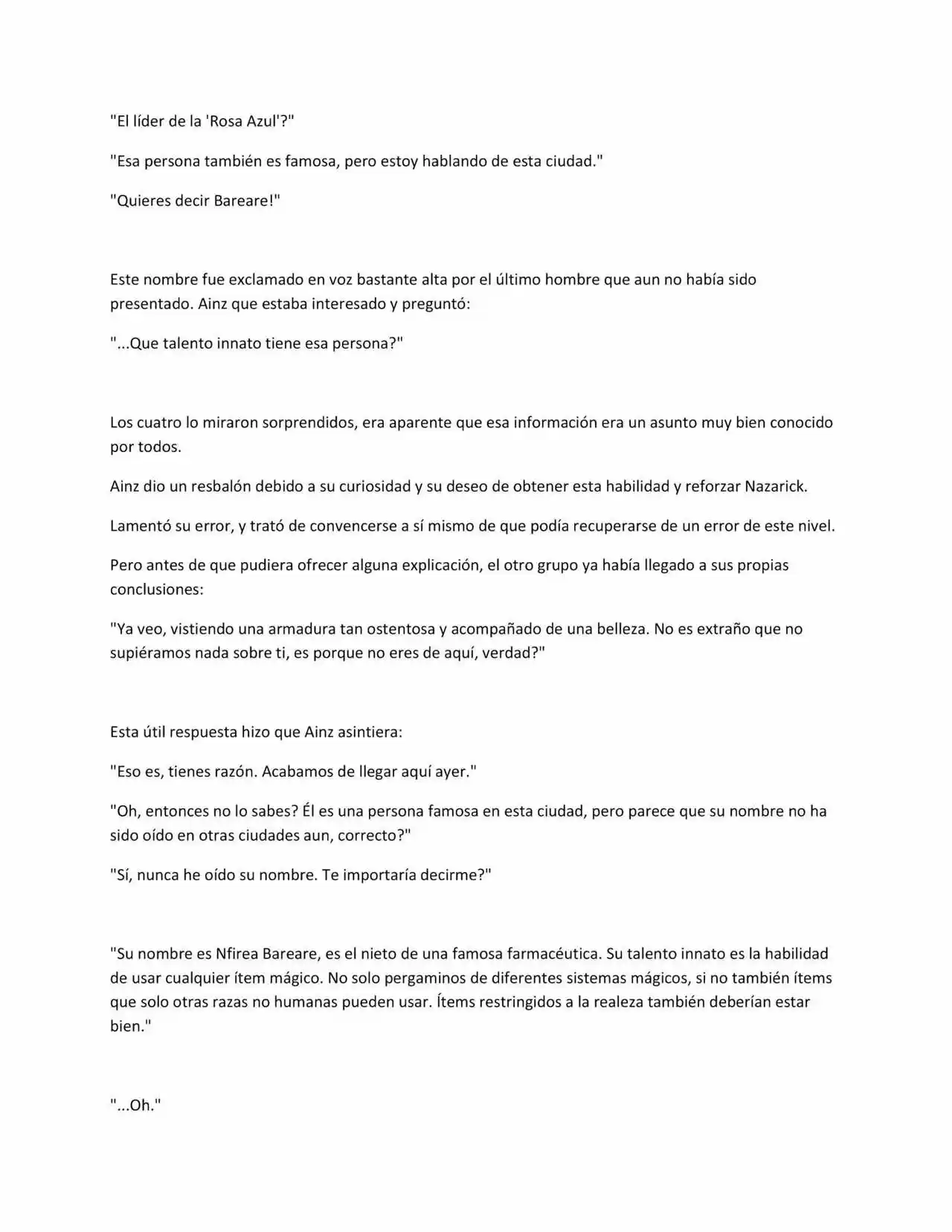 Overlord (Novela) - Capítulo 22 - Página 8 - LectorTMOo