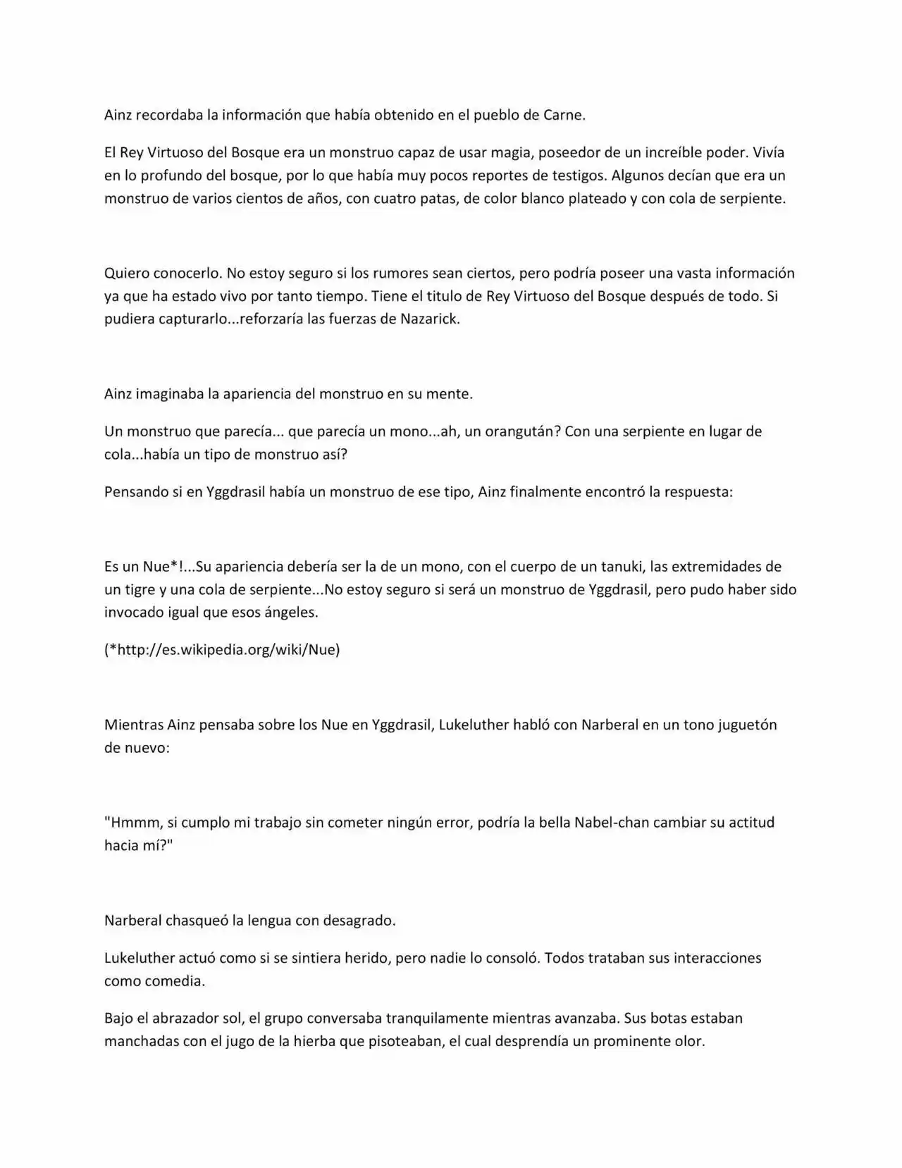 Overlord (Novela) - Capítulo 24 - Página 4 - LectorTMOo