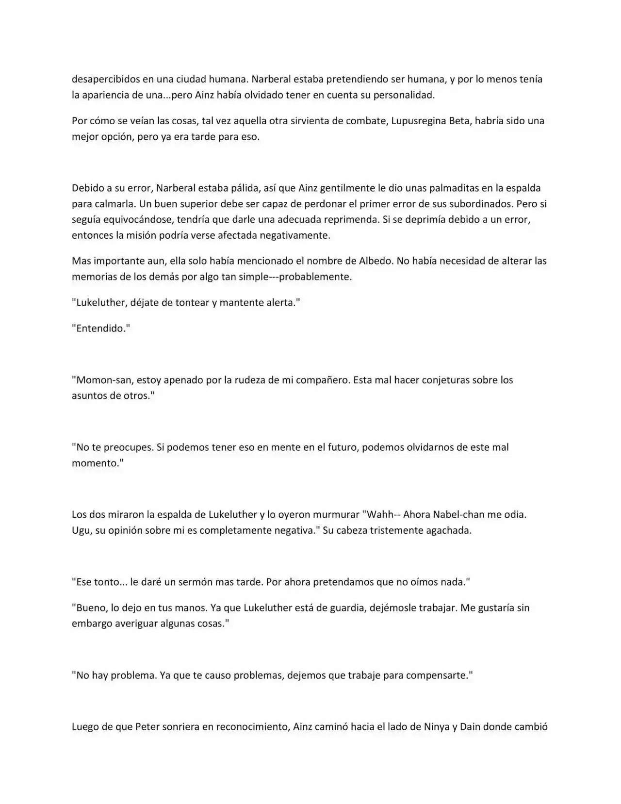 Overlord (Novela) - Capítulo 24 - Página 6 - LectorTMOo
