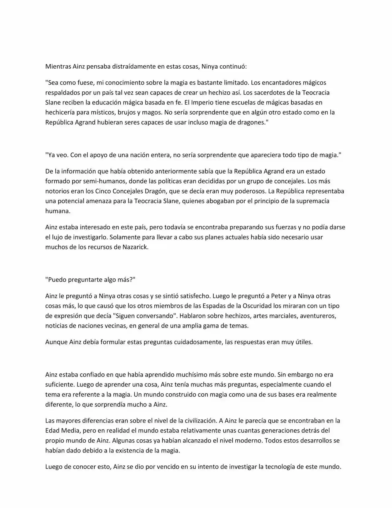Overlord (Novela) - Capítulo 24 - Página 8 - LectorTMOo