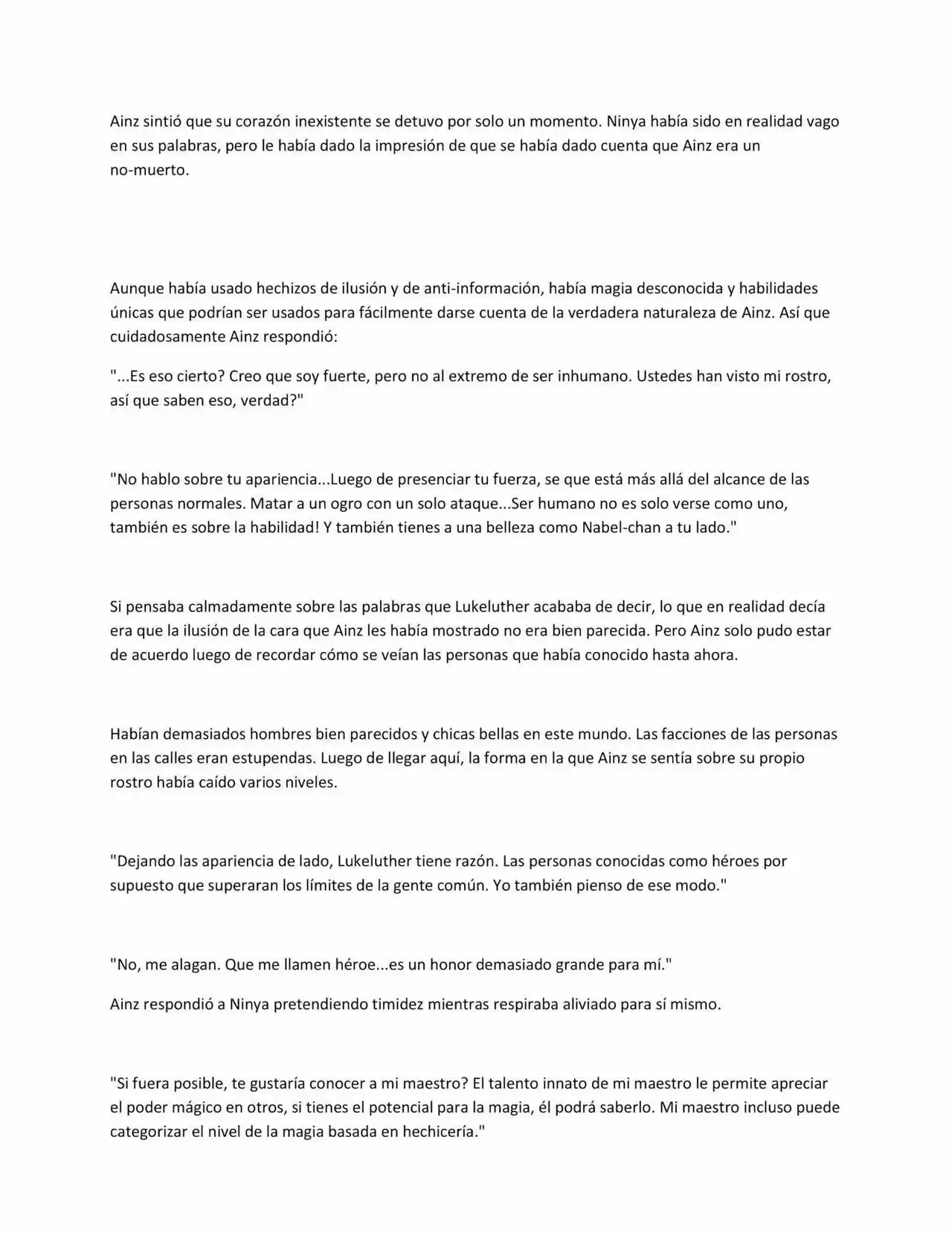 Overlord (Novela) - Capítulo 25 - Página 4 - LectorTMOo
