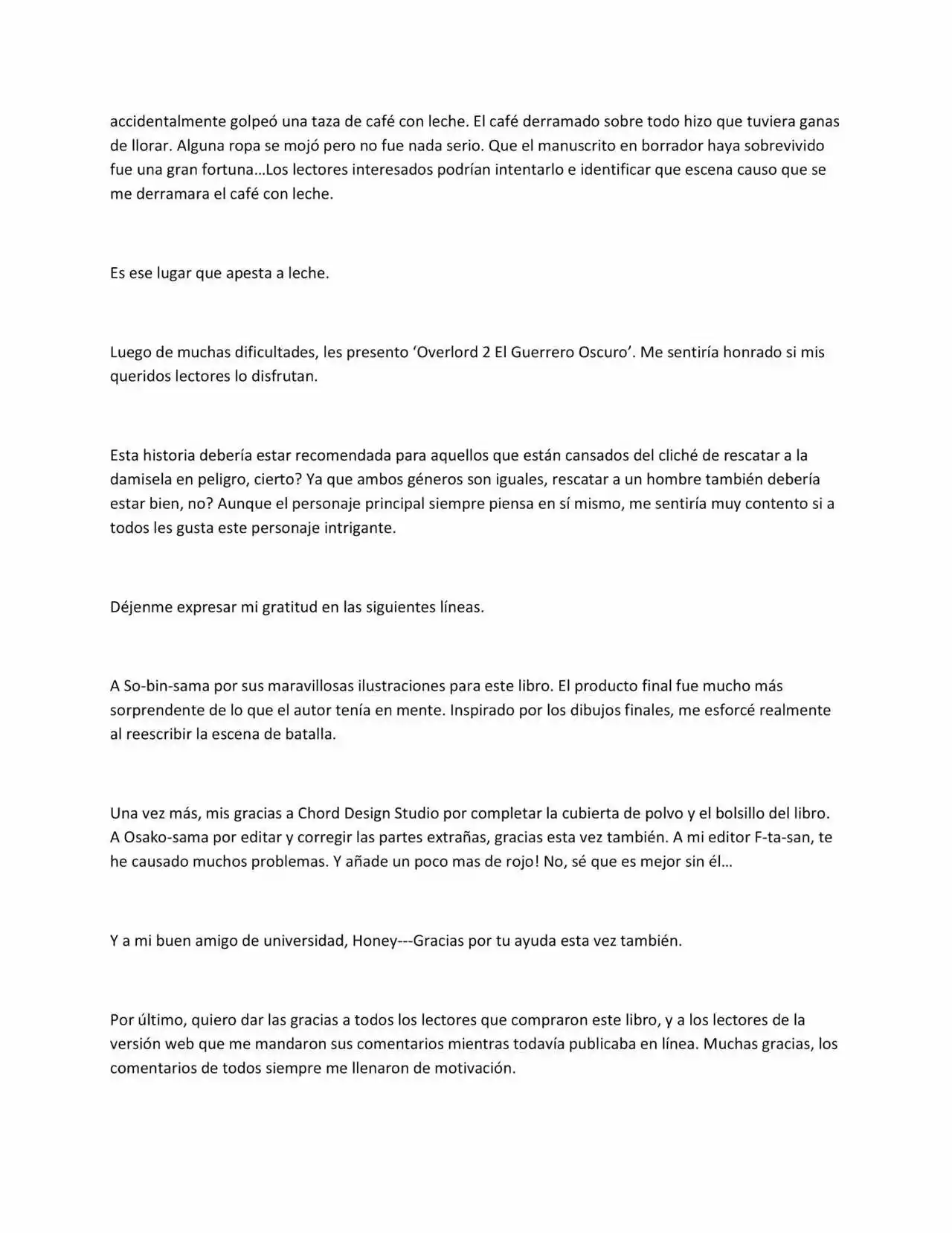 Overlord (Novela) - Capítulo 34.5 - Página 4 - LectorTMOo