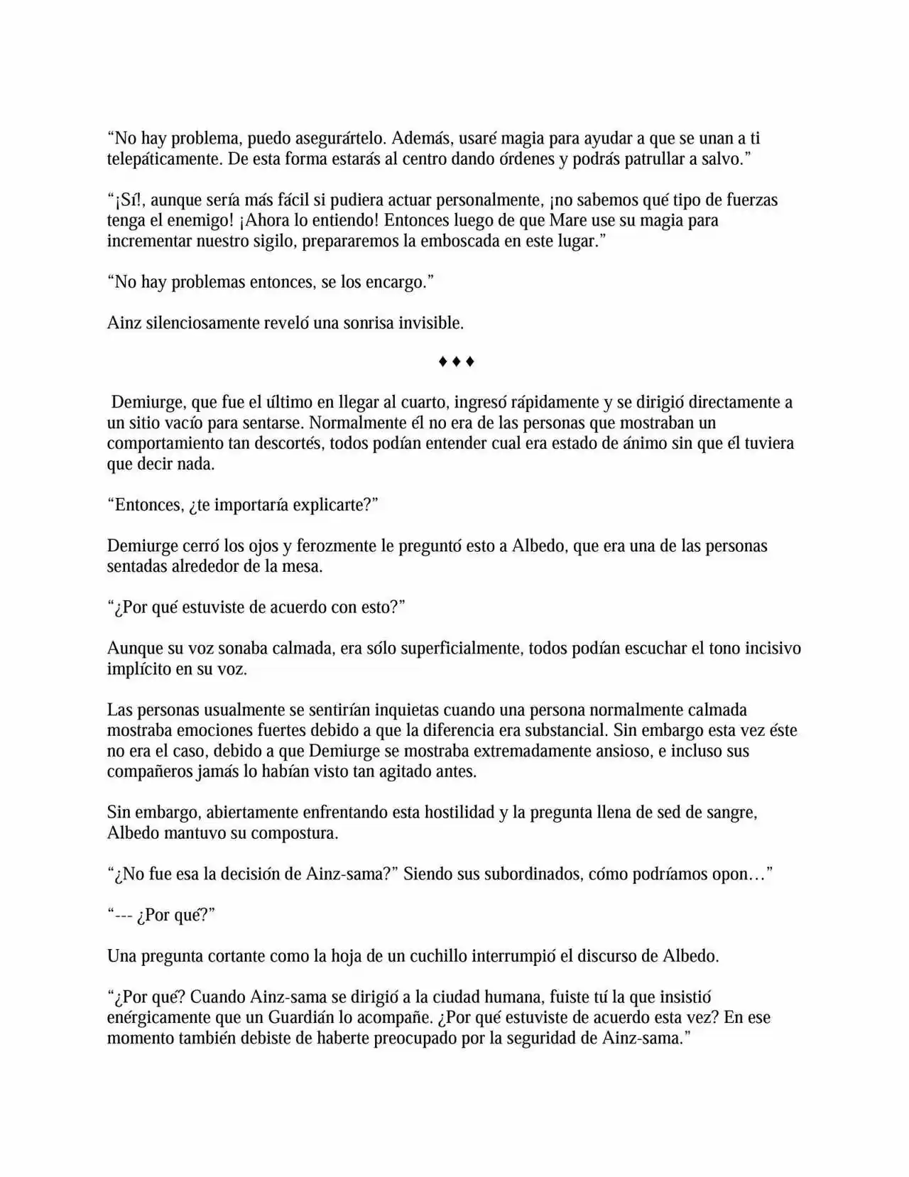 Overlord (Novela) - Capítulo 50 - Página 4 - LectorTMOo