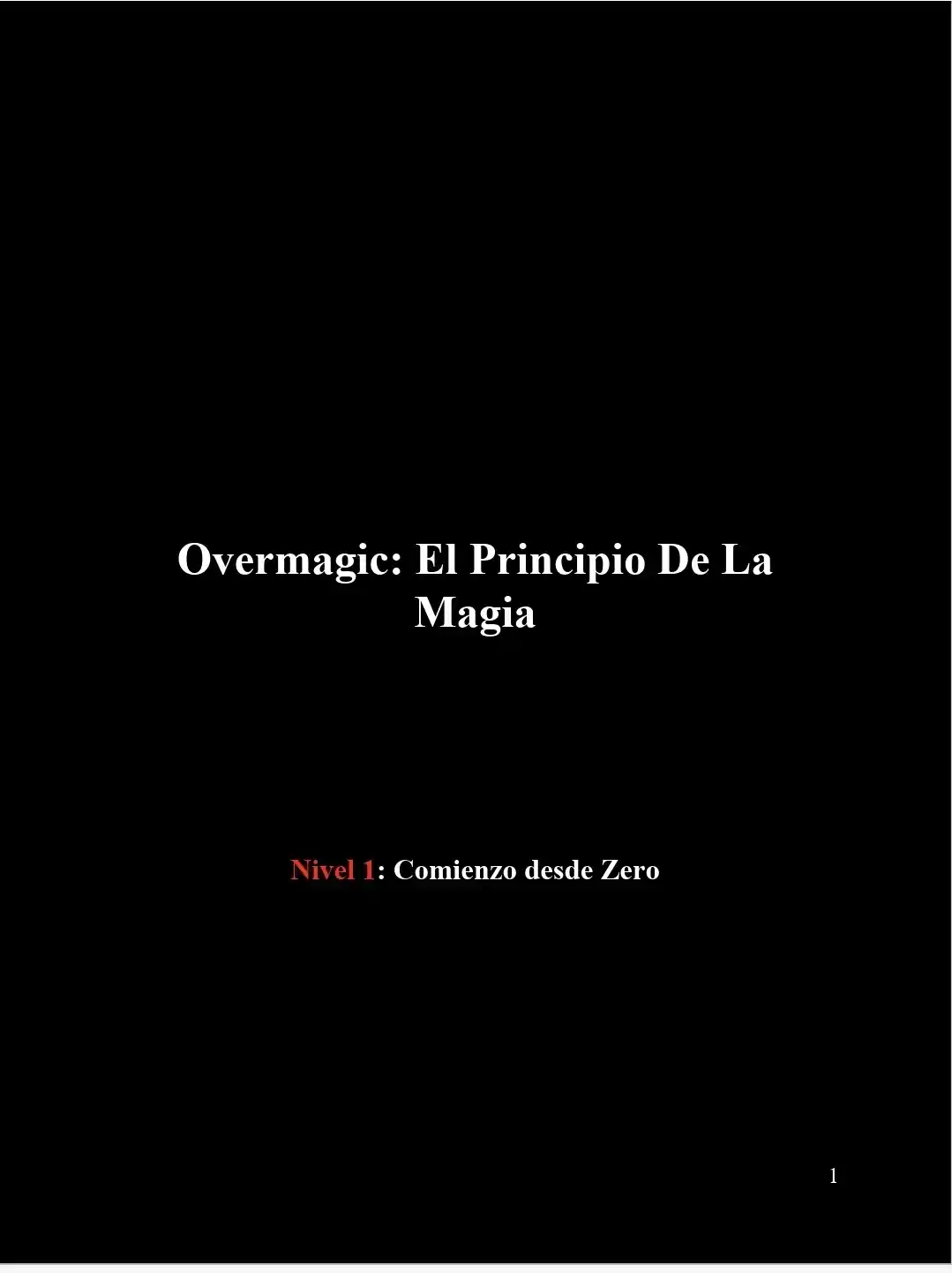 Overmage: Reencarné En Un Mundo Donde La Magia No Existe, Así Que Decidí Crearla Desde Cero (Novela) - Capítulo 5 - Página 2 - LectorTMOo