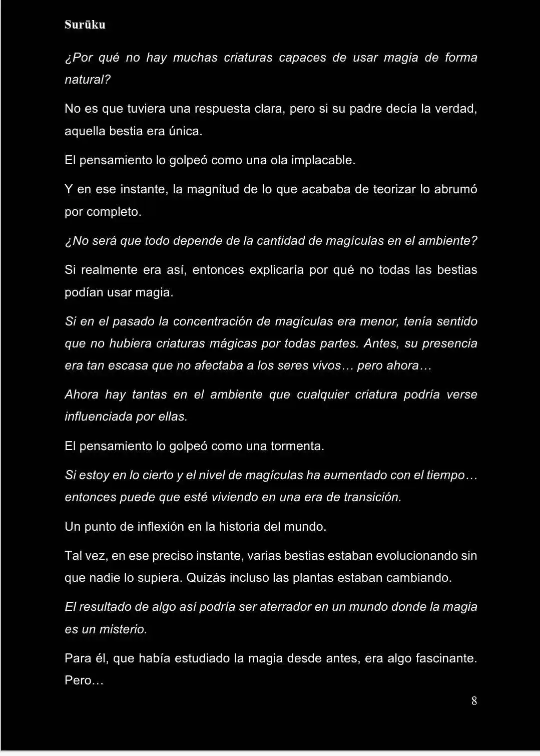Overmage: Reencarné En Un Mundo Donde La Magia No Existe, Así Que Decidí Crearla Desde Cero (Novela) - Capítulo 62 - Página 9 - LectorTMOo