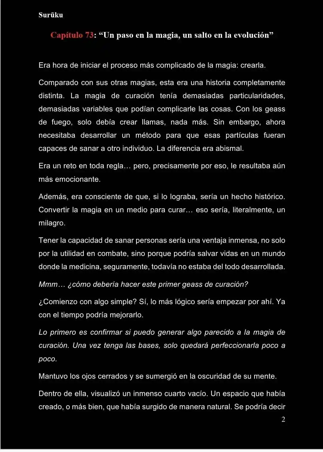 Overmage: Reencarné En Un Mundo Donde La Magia No Existe, Así Que Decidí Crearla Desde Cero (Novela) - Capítulo 73 - Página 3 - LectorTMOo