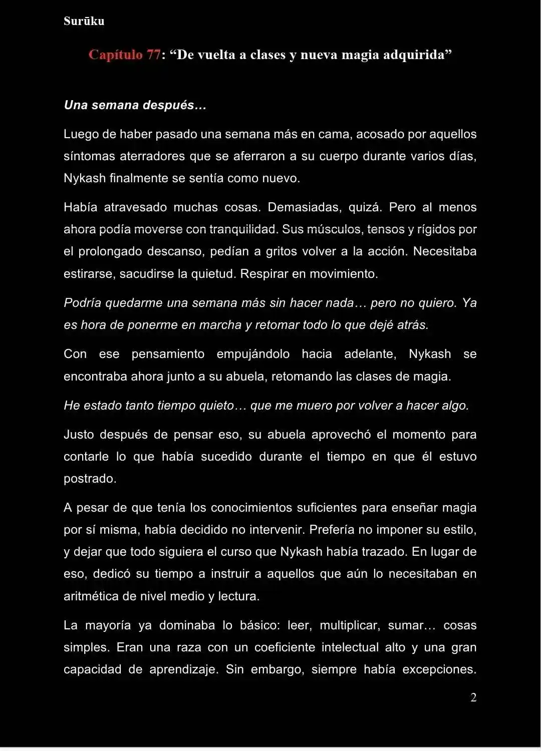 Overmage: Reencarné En Un Mundo Donde La Magia No Existe, Así Que Decidí Crearla Desde Cero (Novela) - Capítulo 77 - Página 3 - LectorTMOo