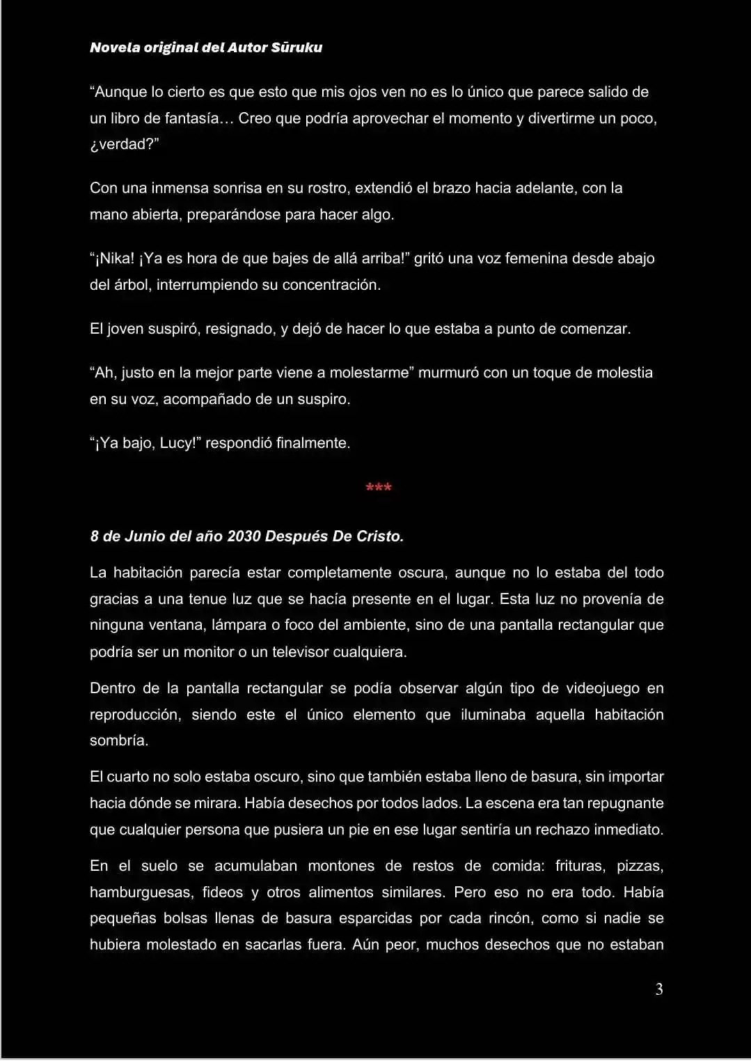Overmage: The Beginning Of Magic. (Novela) - Capítulo 1 - Página 4 - LectorTMOo