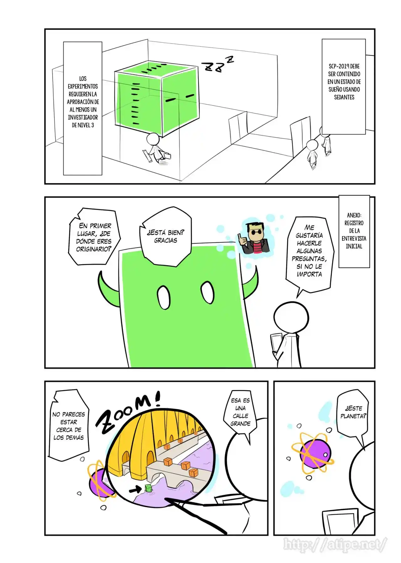 Oversimplified SCP capítulo 105 página 4