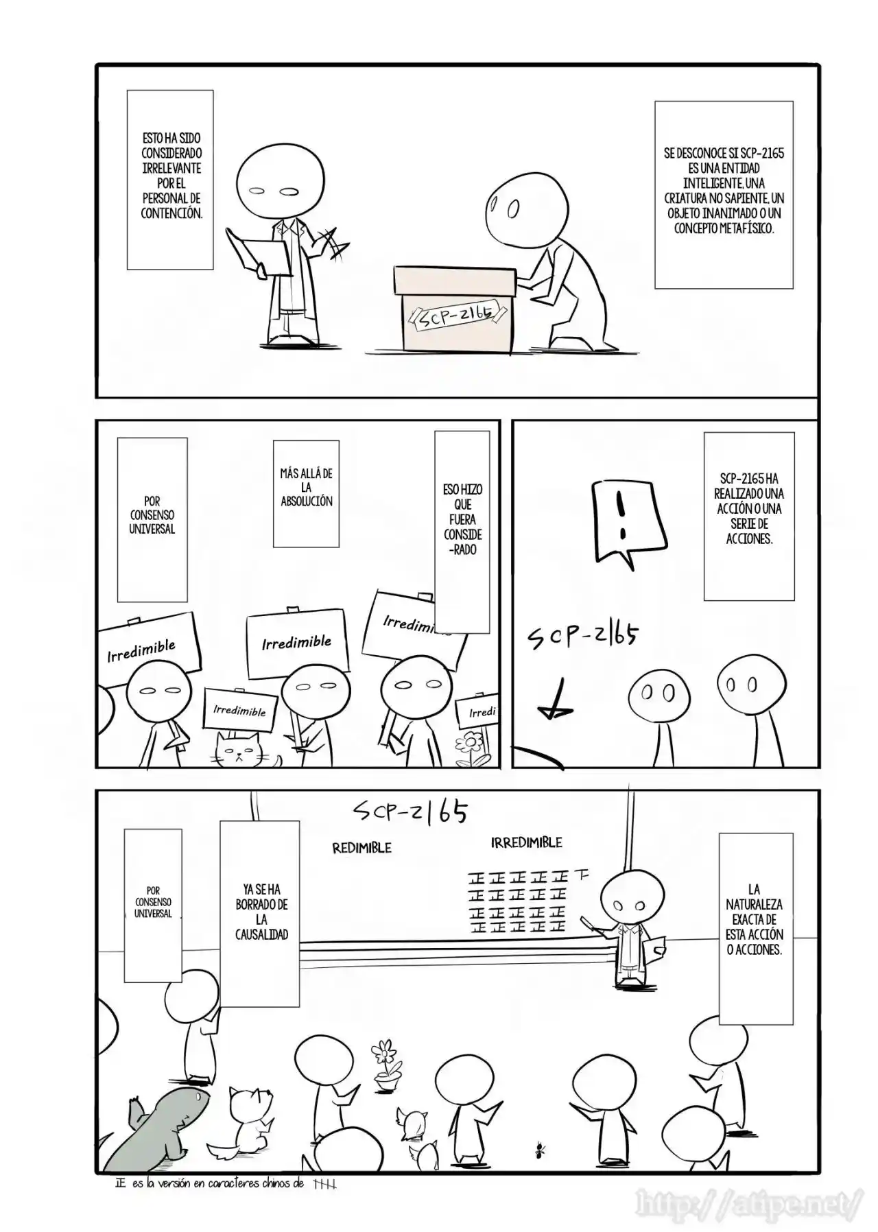 Oversimplified SCP capítulo 15 página 3