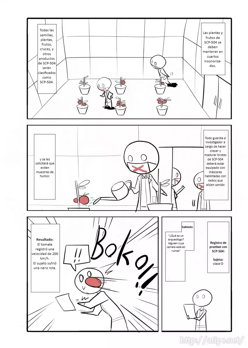 Oversimplified SCP capítulo 5 página 3