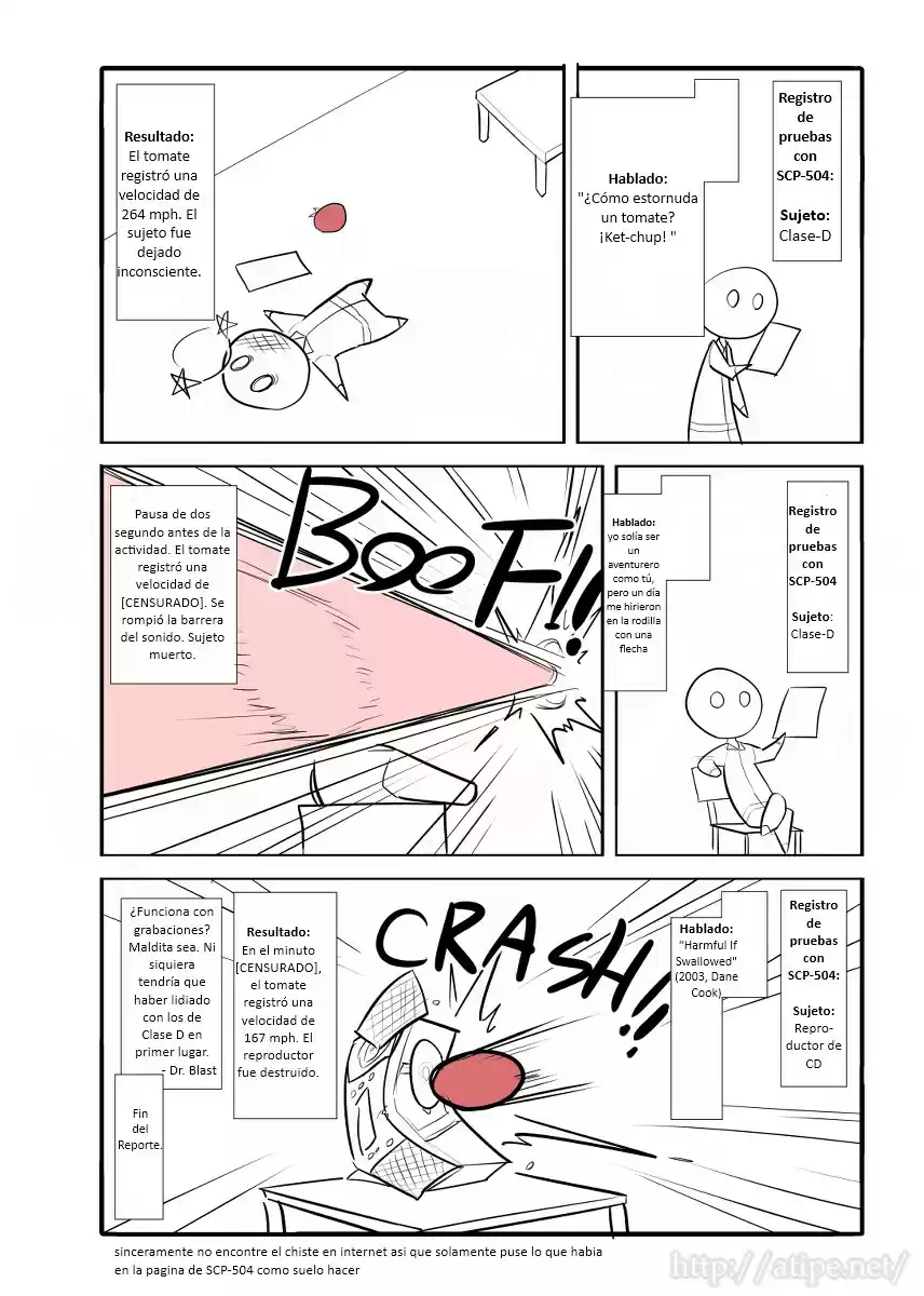 Oversimplified SCP capítulo 5 página 4