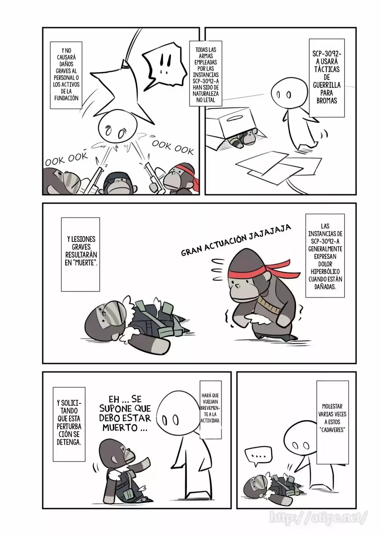 Oversimplified SCP capítulo 50 página 4