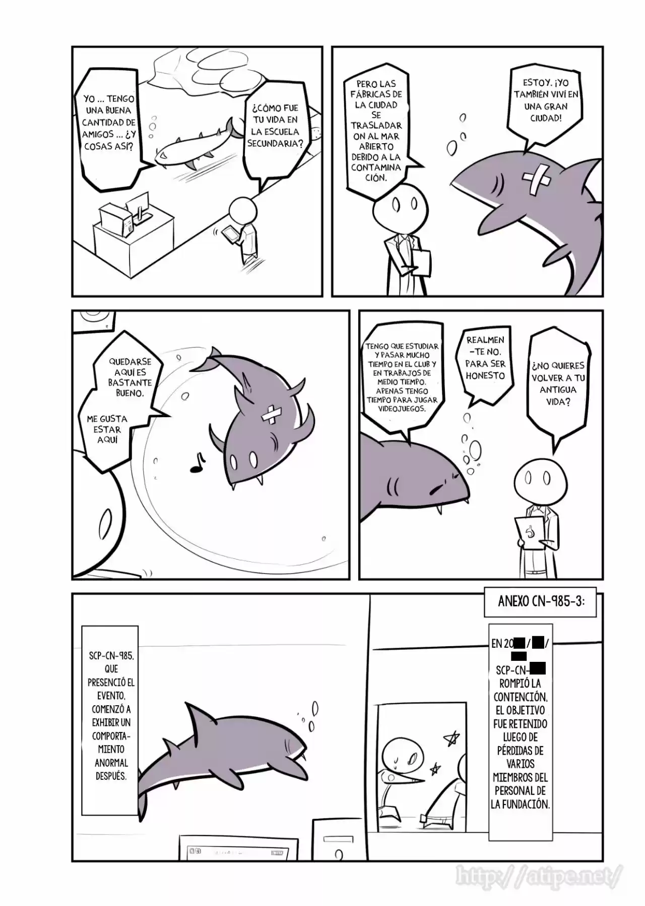 Oversimplified SCP capítulo 63 página 4
