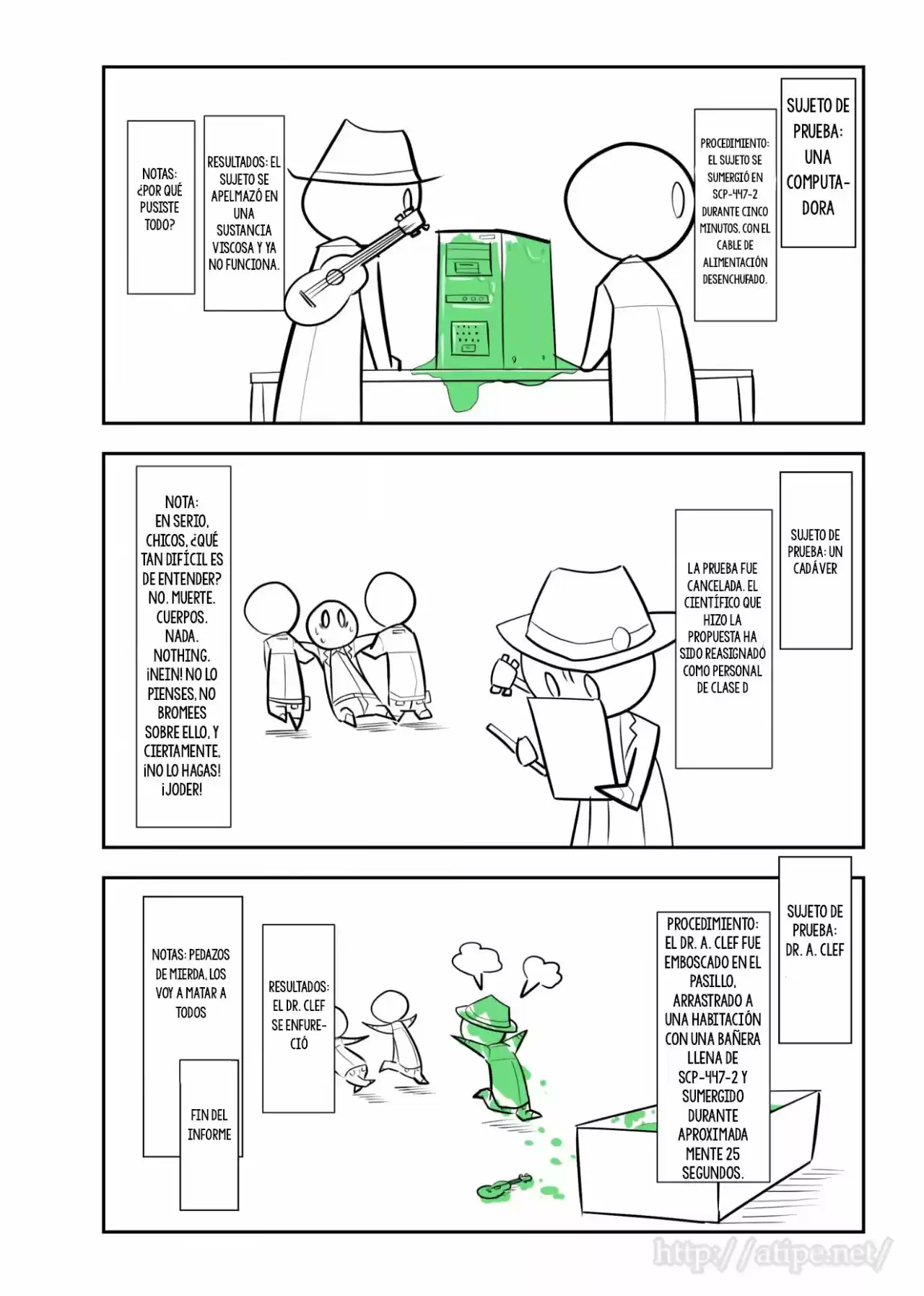 Oversimplified SCP capítulo 67 página 4