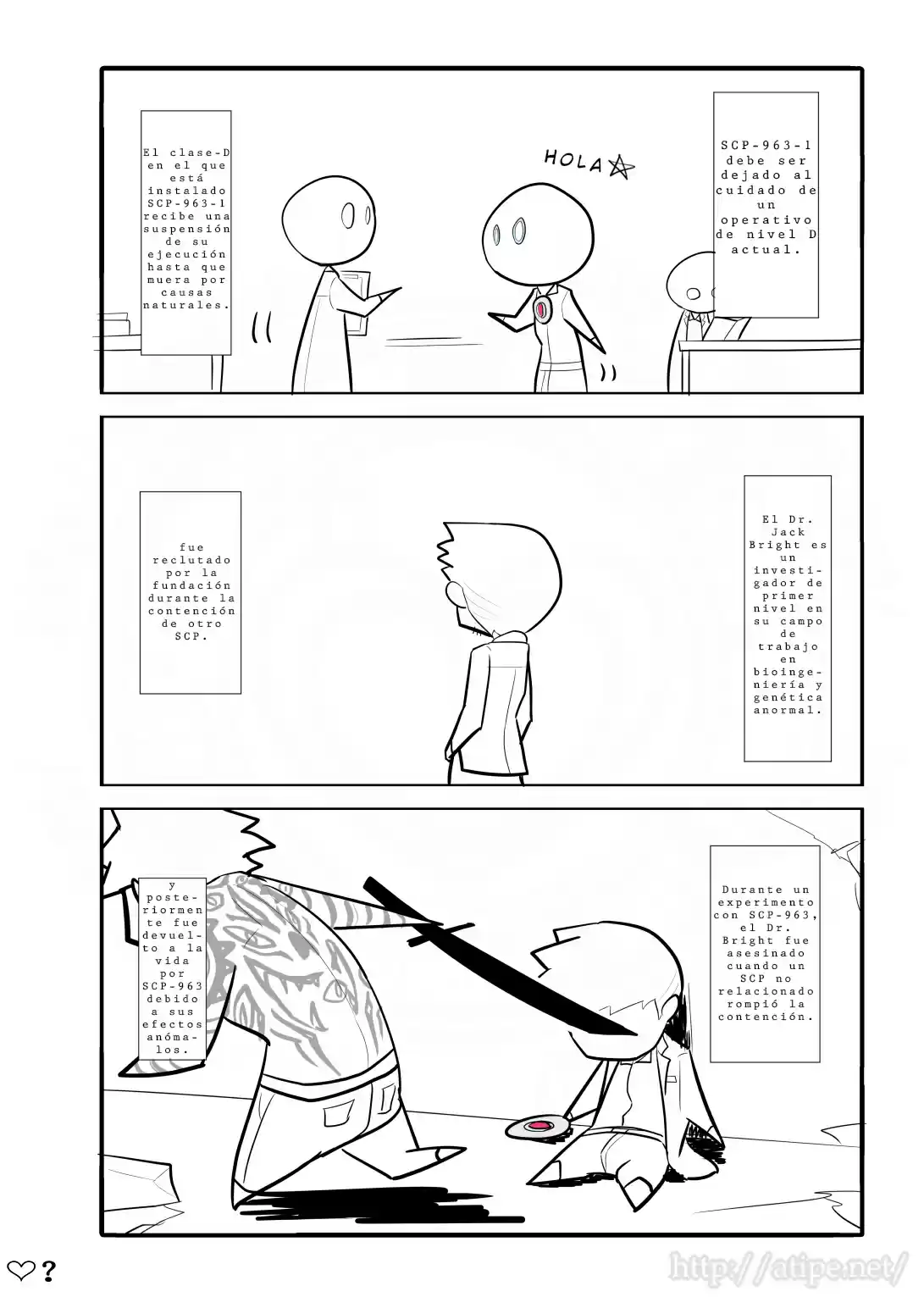 Oversimplified SCP capítulo 8 página 3
