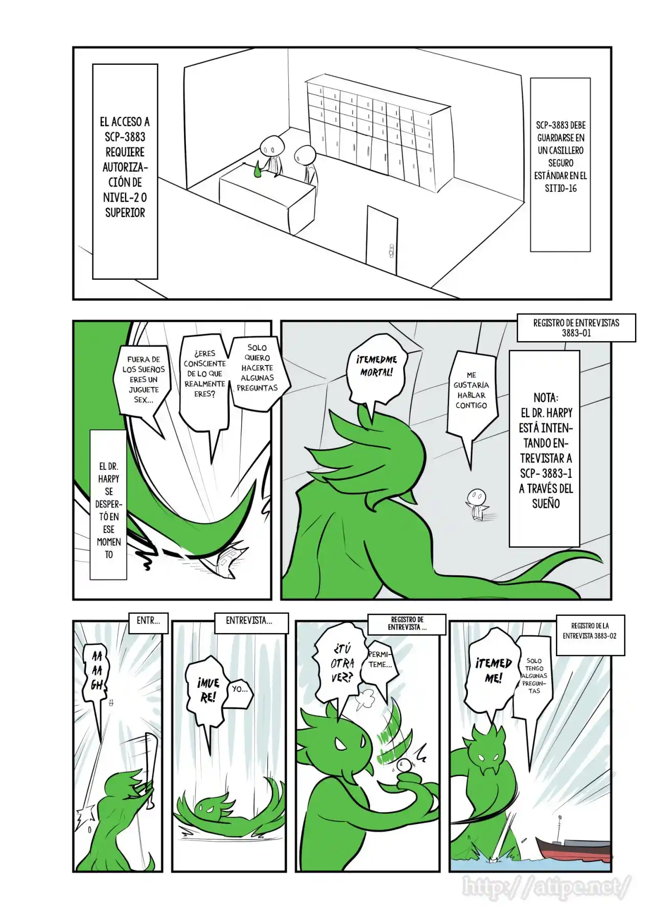 Oversimplified SCP capítulo 83 página 3