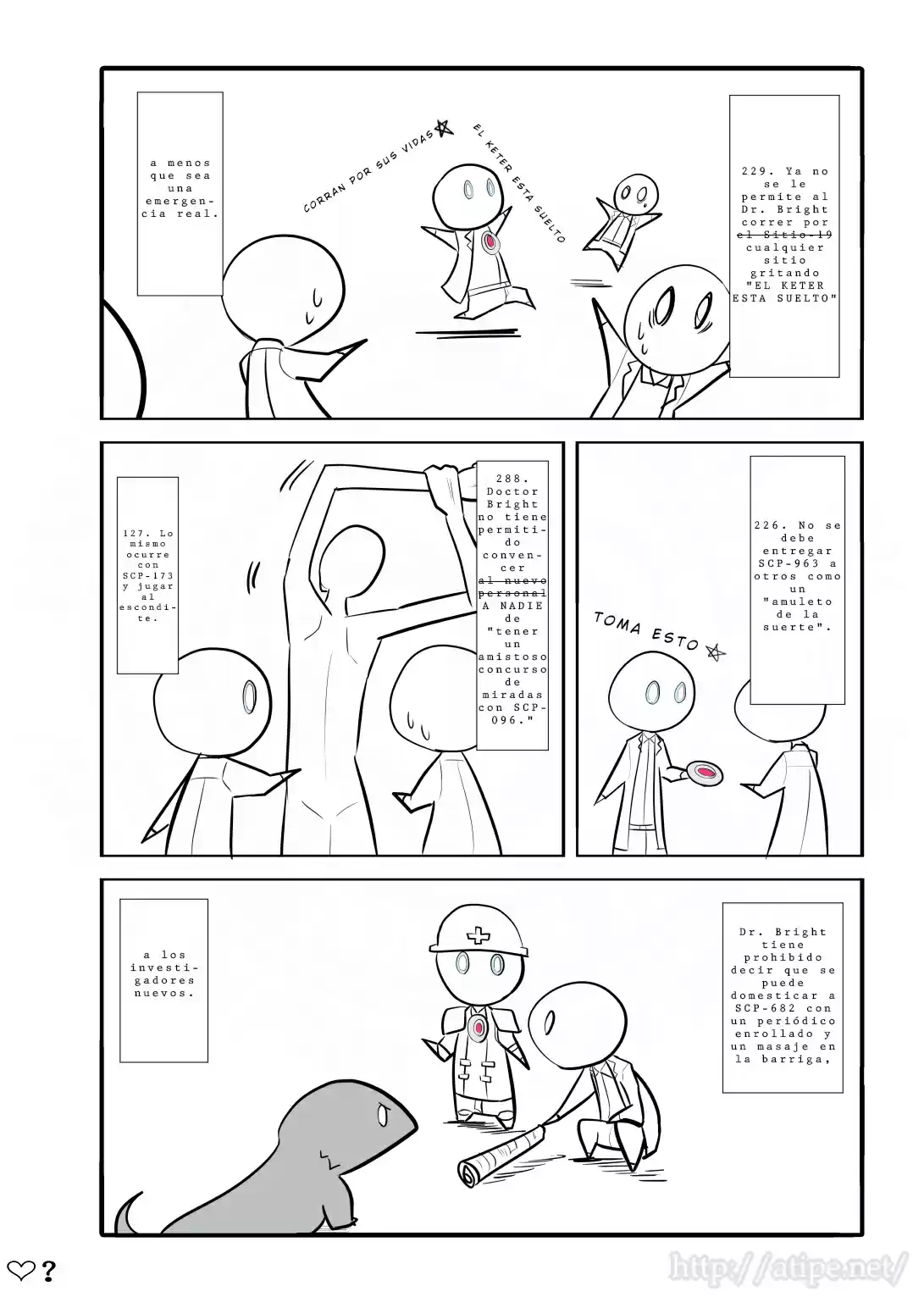 Oversimplified SCP capítulo 9 página 2