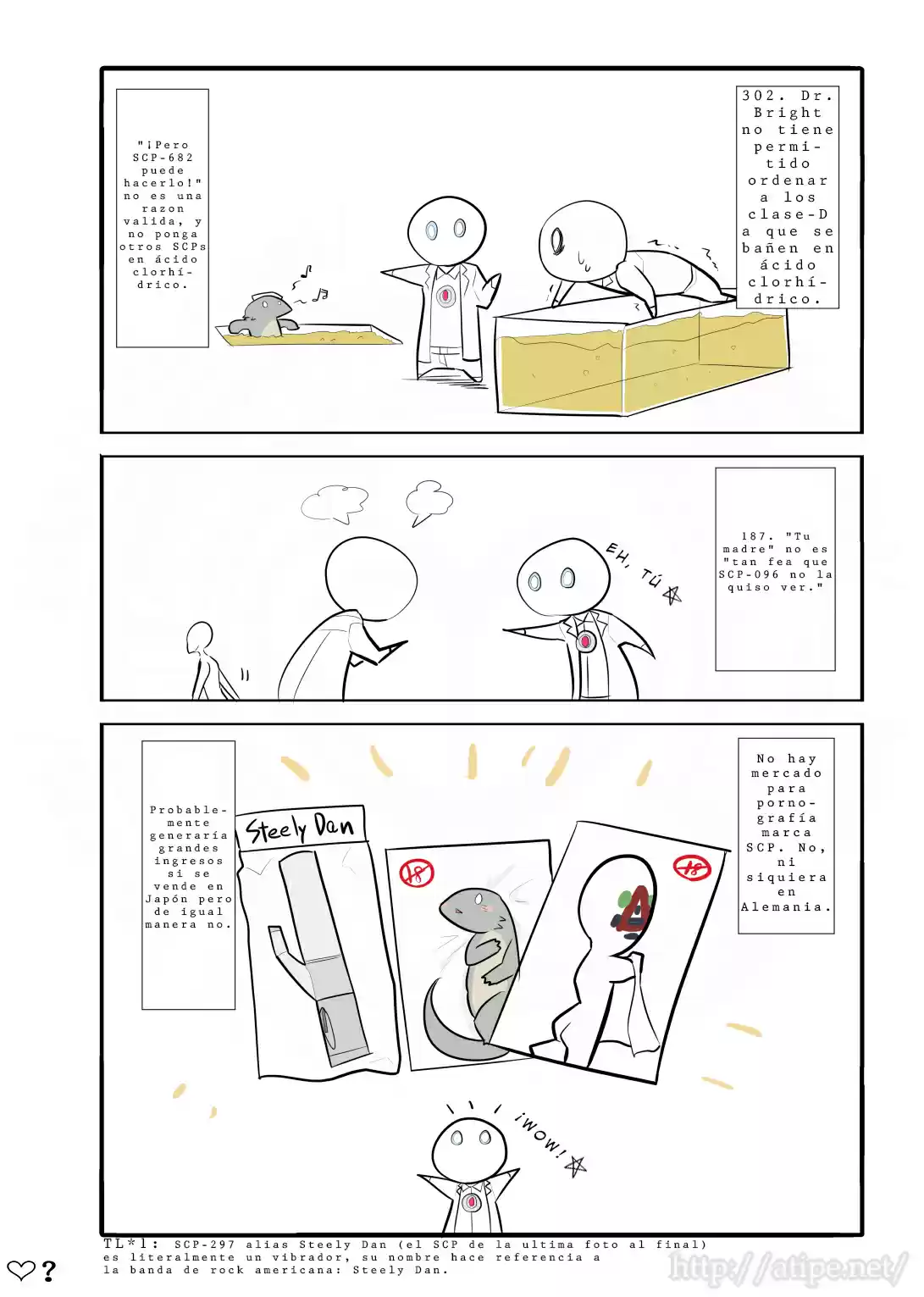 Oversimplified SCP capítulo 9 página 3