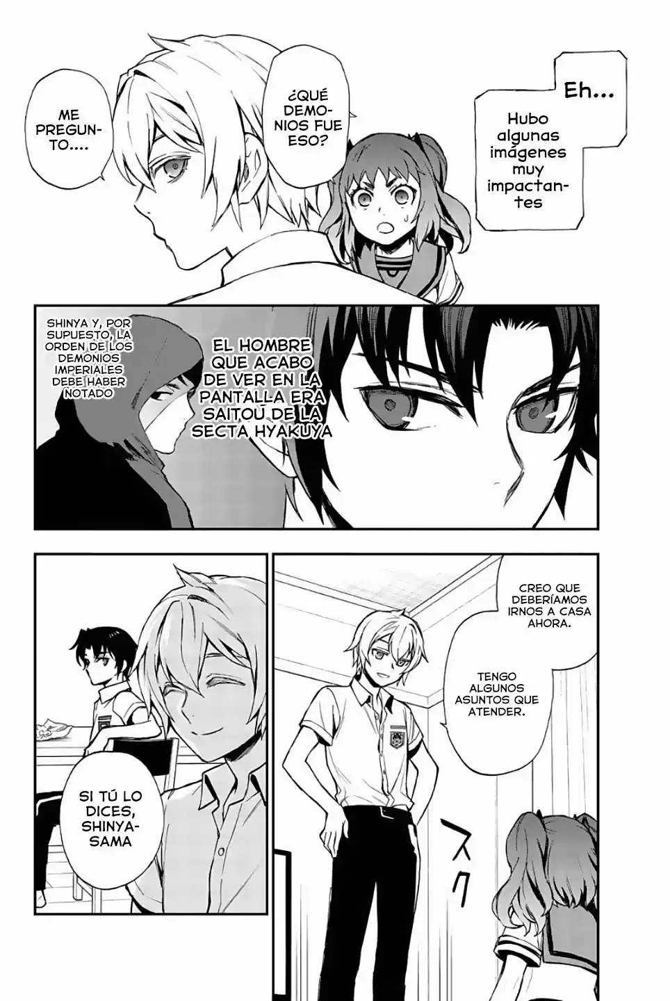 Owari No Seraph: Guren Ichinose, 16 Sai No Catastrophe - Capítulo 14 - Página 32 - LectorTMOo