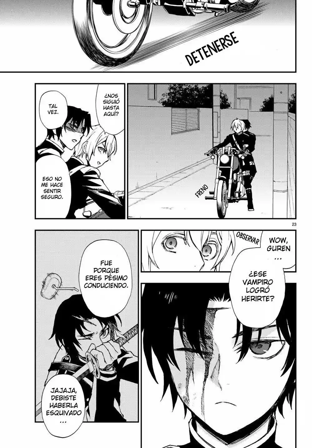Owari No Seraph: Guren Ichinose, 16 Sai No Catastrophe - Capítulo 15 - Página 23 - LectorTMOo