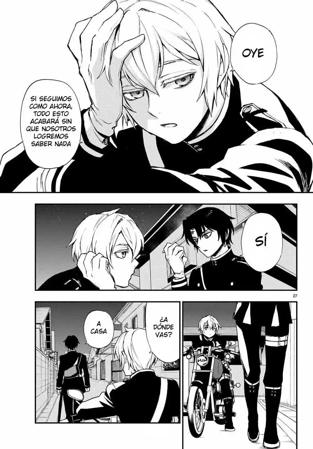 Owari No Seraph: Guren Ichinose, 16 Sai No Catastrophe - Capítulo 15 - Página 27 - LectorTMOo