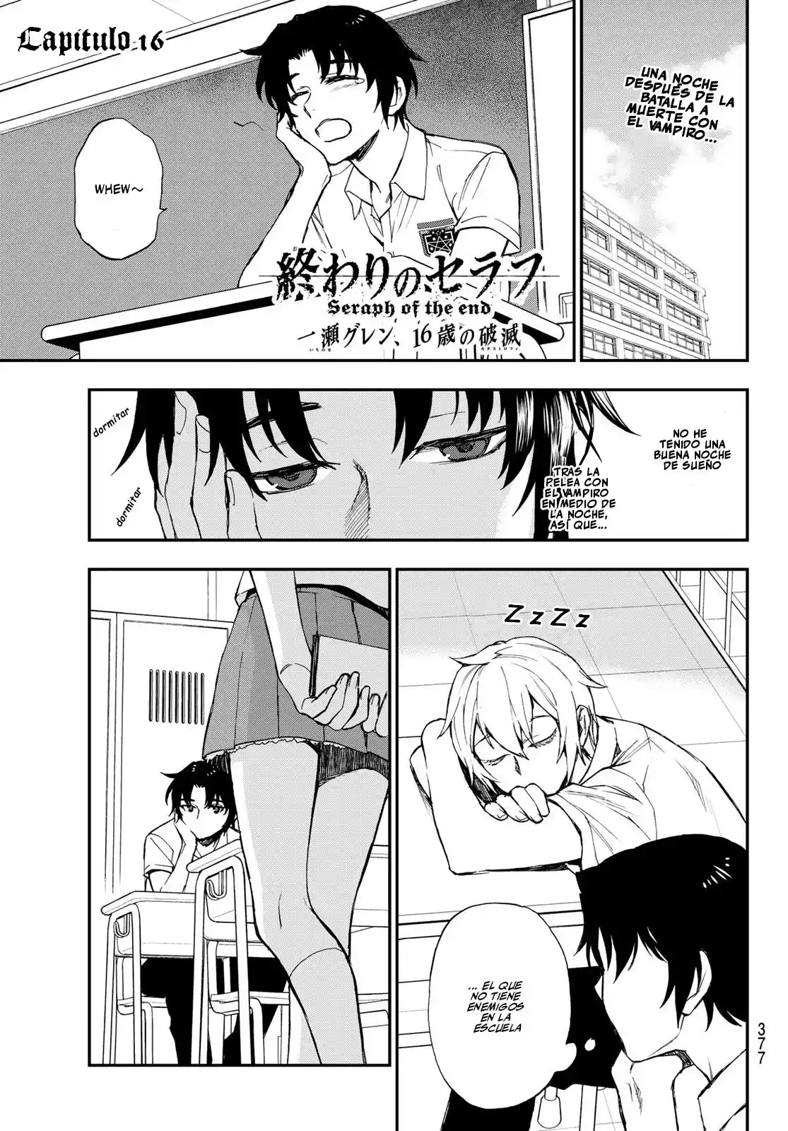 Owari No Seraph: Guren Ichinose, 16 Sai No Catastrophe - Capítulo 16 - Página 4 - LectorTMOo
