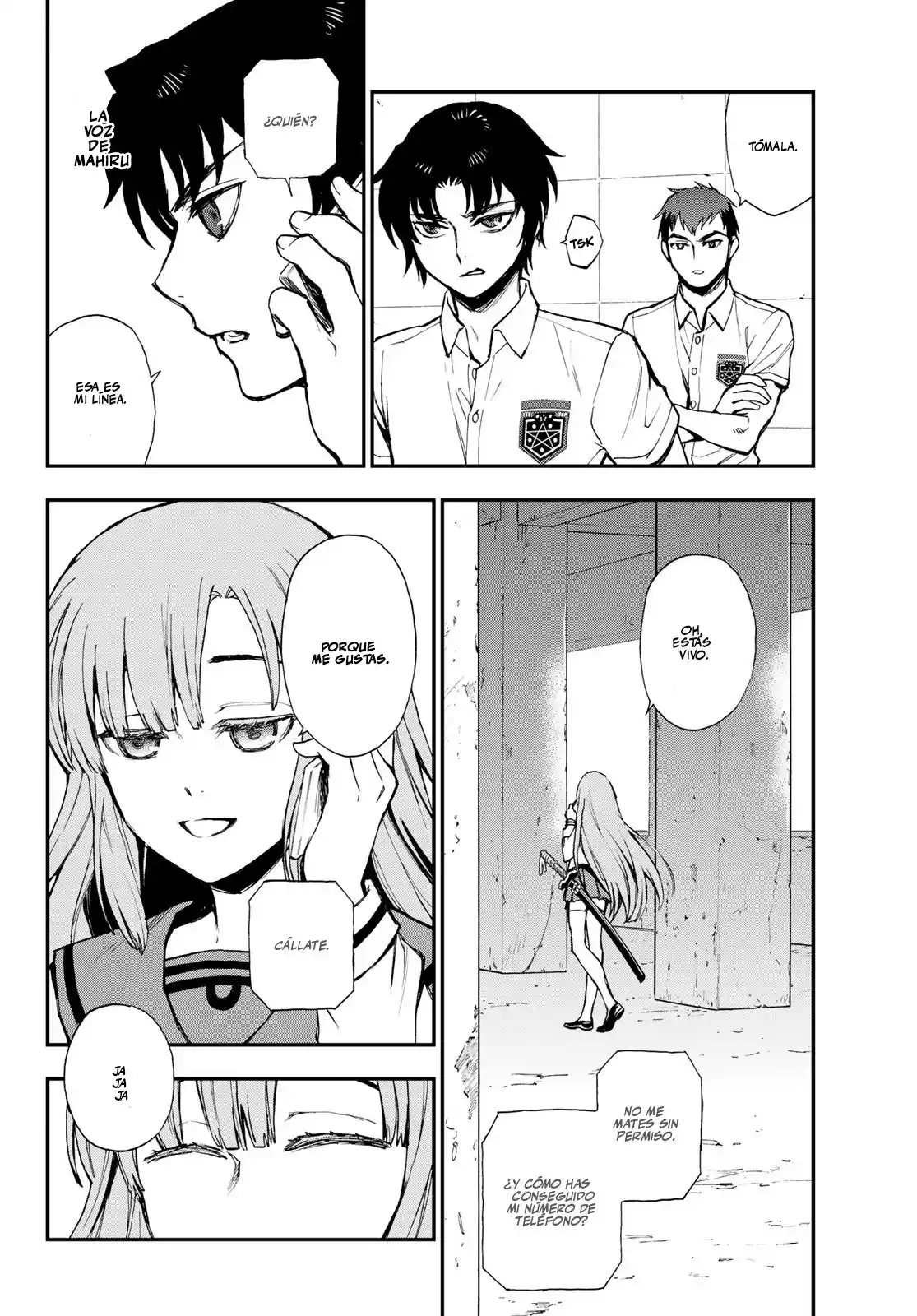 Owari No Seraph: Guren Ichinose, 16 Sai No Catastrophe - Capítulo 16 - Página 35 - LectorTMOo
