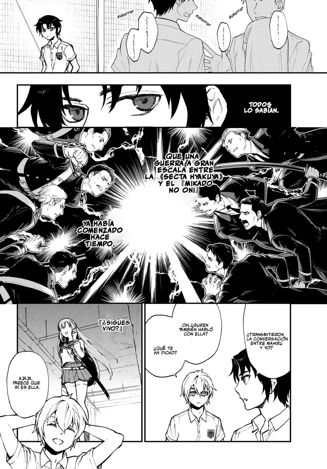 Owari No Seraph: Guren Ichinose, 16 Sai No Catastrophe - Capítulo 17 - Página 7 - LectorTMOo