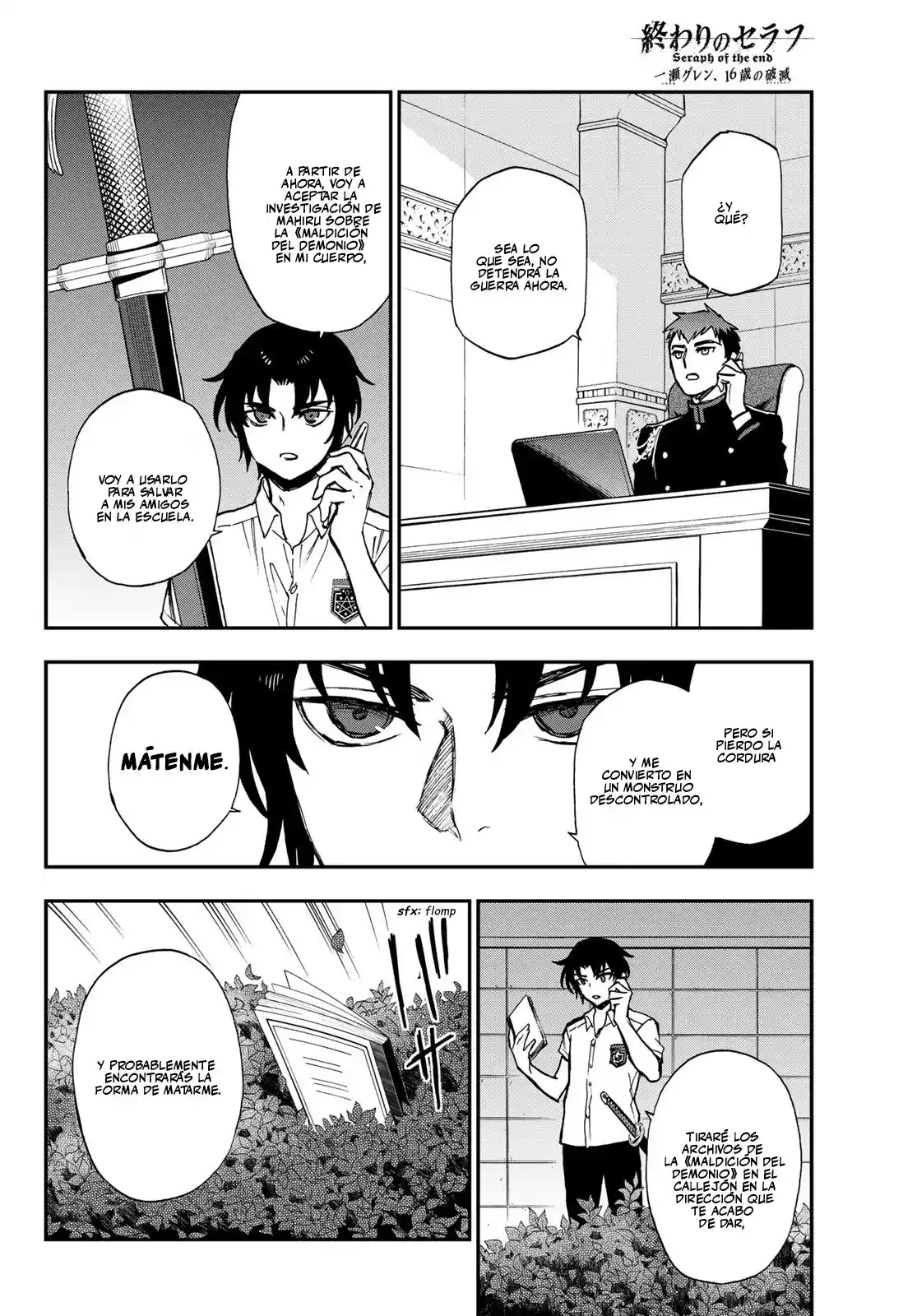 Owari No Seraph: Guren Ichinose, 16 Sai No Catastrophe - Capítulo 19 - Página 22 - LectorTMOo
