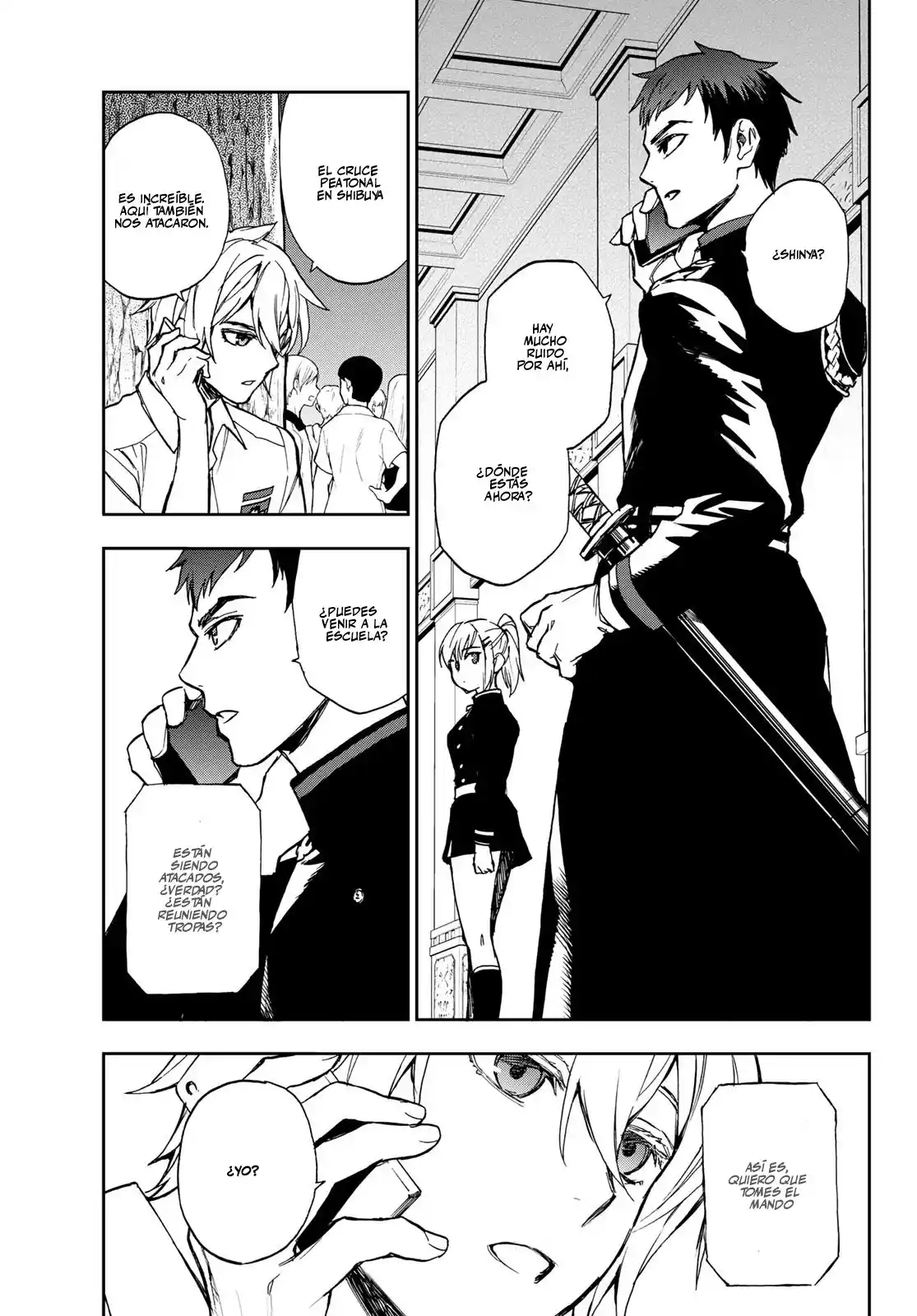 Owari No Seraph: Guren Ichinose, 16 Sai No Catastrophe - Capítulo 20 - Página 8 - LectorTMOo