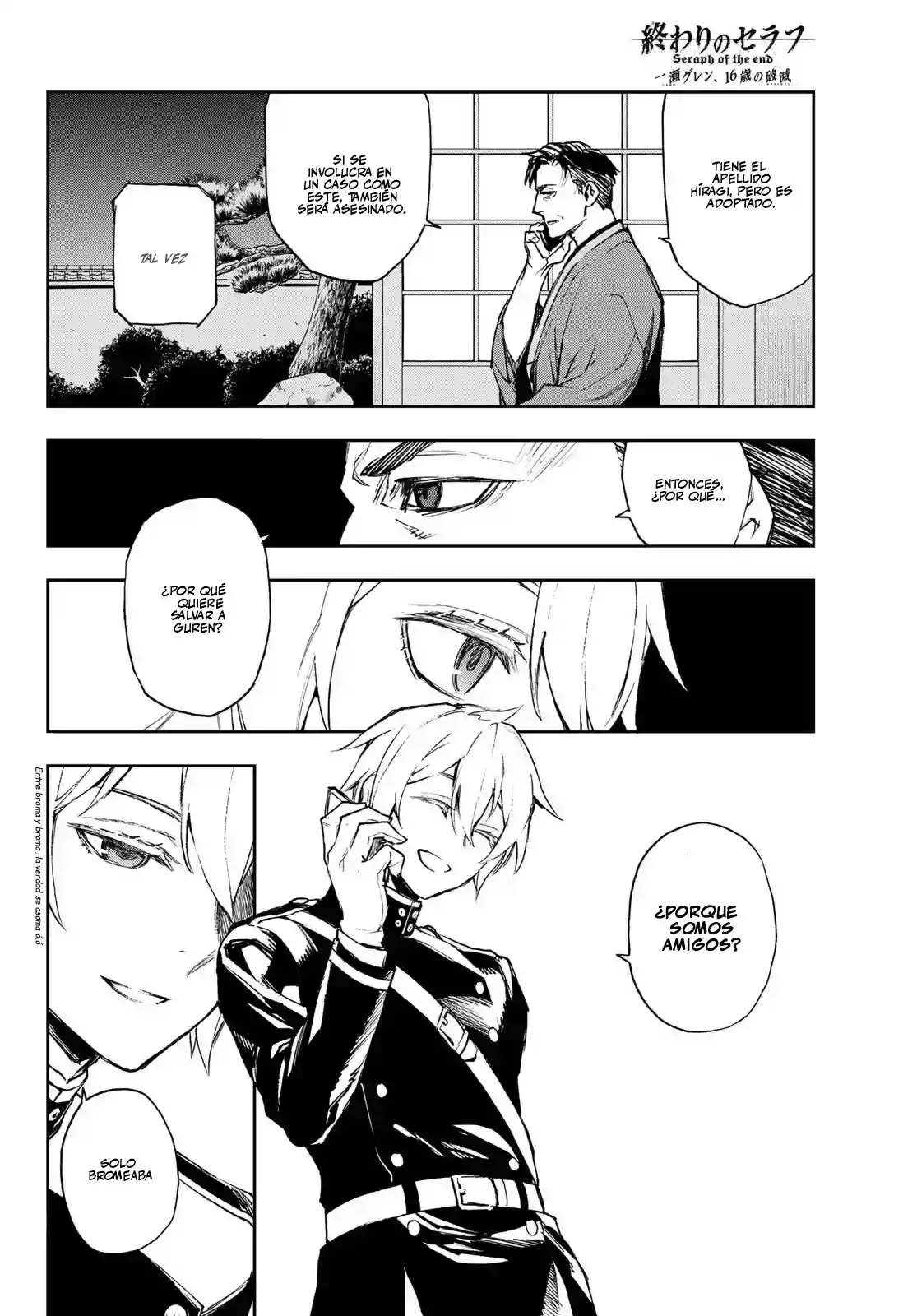 Owari No Seraph: Guren Ichinose, 16 Sai No Catastrophe - Capítulo 23 - Página 17 - LectorTMOo