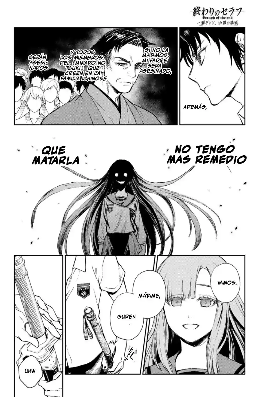Owari No Seraph: Guren Ichinose, 16 Sai No Catastrophe - Capítulo 27 - Página 8 - LectorTMOo