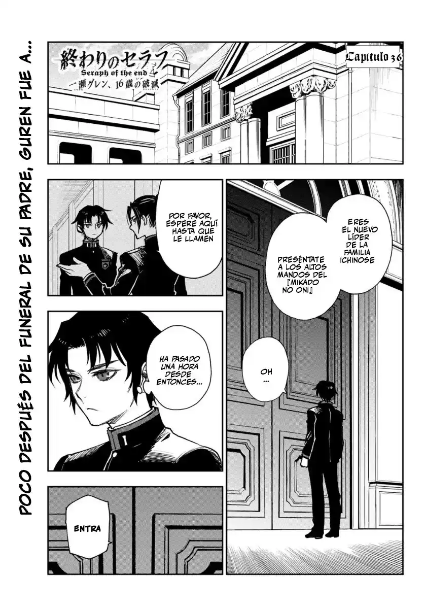 Owari No Seraph: Guren Ichinose, 16 Sai No Catastrophe - Capítulo 36 - Página 4 - LectorTMOo