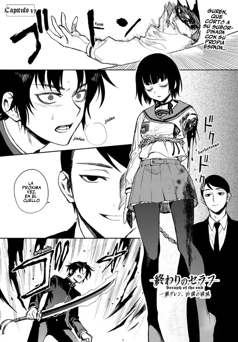 Owari No Seraph: Guren Ichinose, 16 Sai No Catastrophe - Capítulo 37 - Página 4 - LectorTMOo