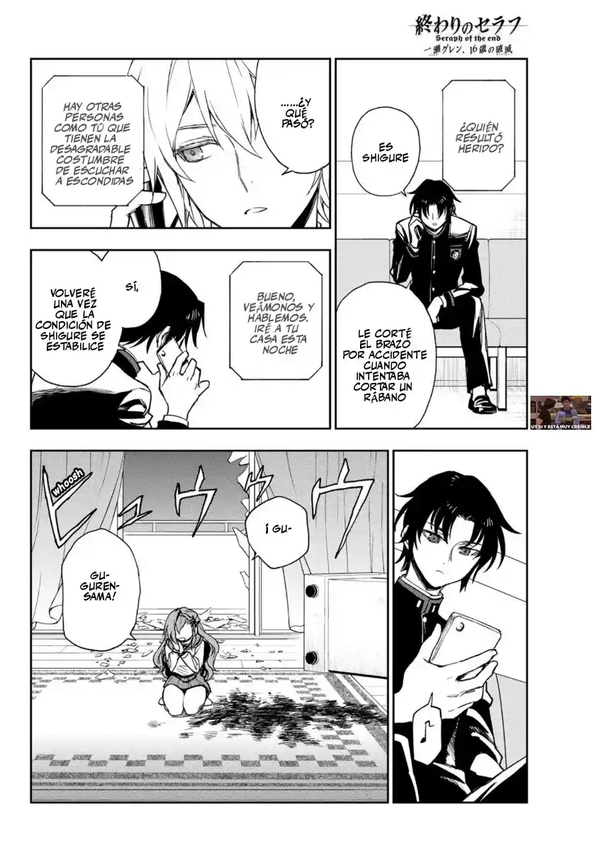 Owari No Seraph: Guren Ichinose, 16 Sai No Catastrophe - Capítulo 37 - Página 17 - LectorTMOo
