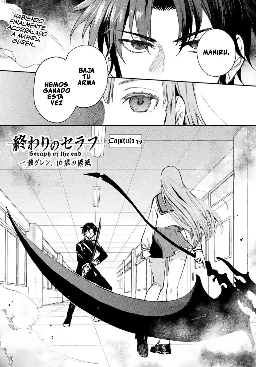 Owari No Seraph: Guren Ichinose, 16 Sai No Catastrophe - Capítulo 39 - Página 4 - LectorTMOo