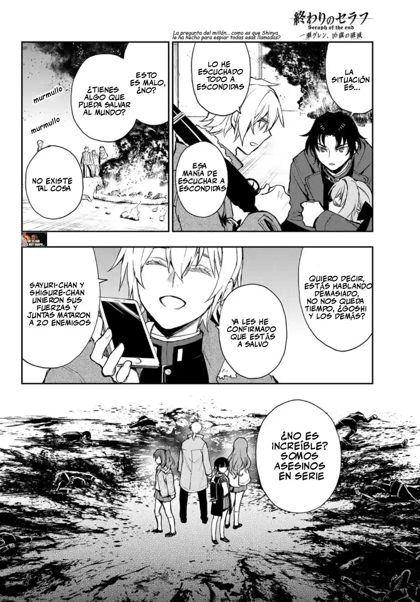 Owari No Seraph: Guren Ichinose, 16 Sai No Catastrophe - Capítulo 41 - Página 37 - LectorTMOo