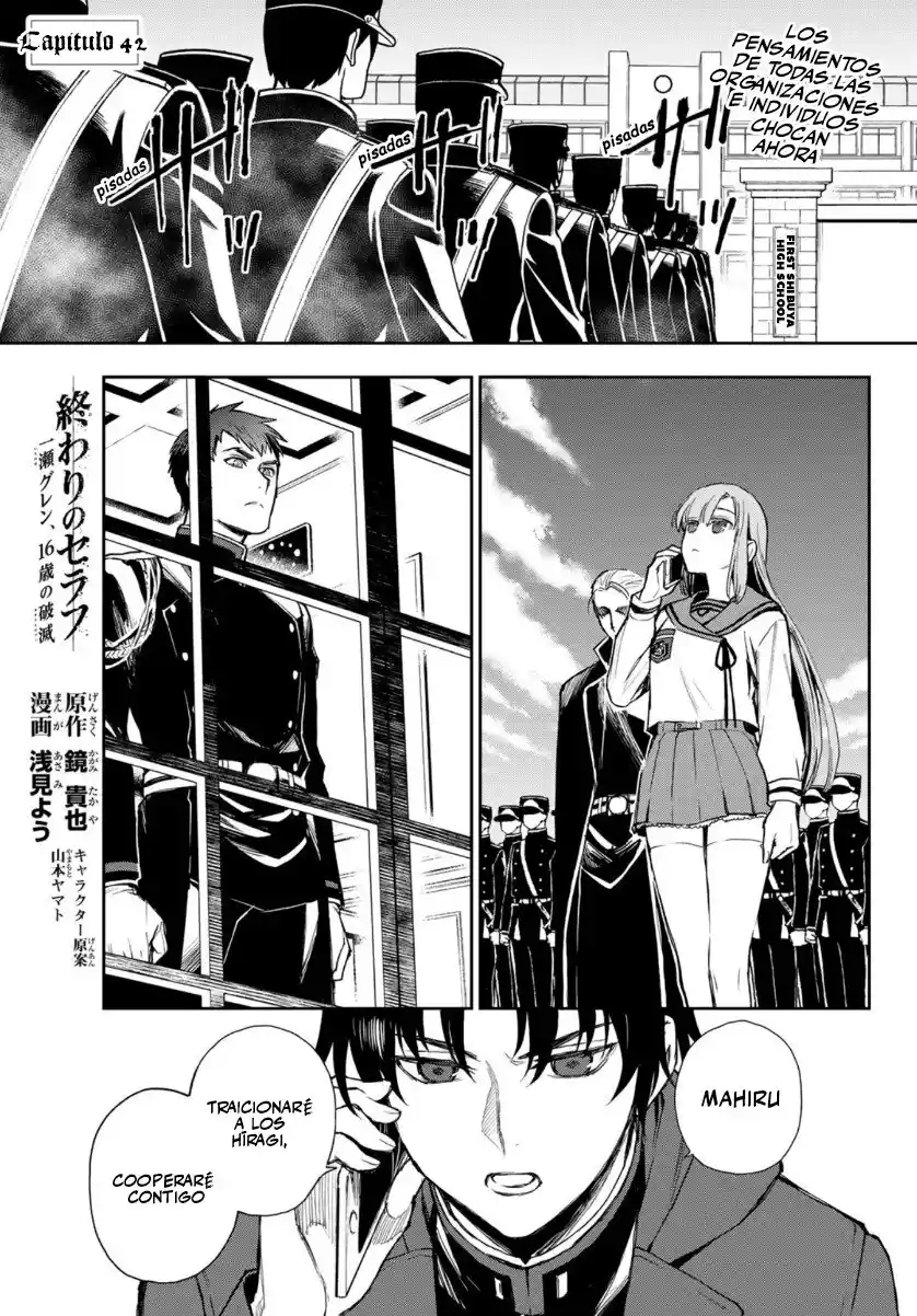 Owari No Seraph: Guren Ichinose, 16 Sai No Catastrophe - Capítulo 42 - Página 4 - LectorTMOo