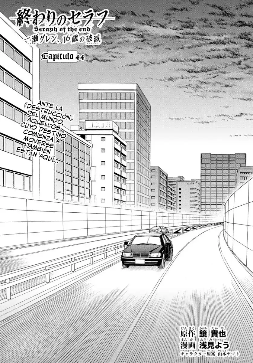 Owari No Seraph: Guren Ichinose, 16 Sai No Catastrophe - Capítulo 44 - Página 4 - LectorTMOo