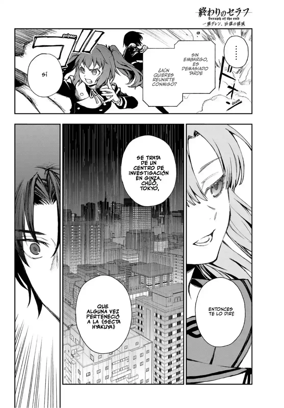 Owari No Seraph: Guren Ichinose, 16 Sai No Catastrophe - Capítulo 47 - Página 14 - LectorTMOo