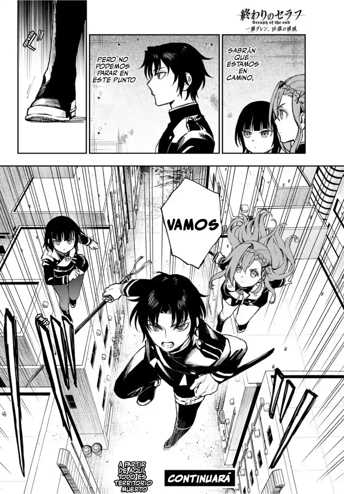 Owari No Seraph: Guren Ichinose, 16 Sai No Catastrophe - Capítulo 47 - Página 34 - LectorTMOo