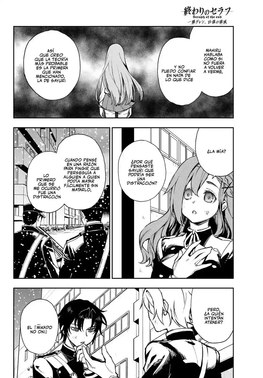 Owari No Seraph: Guren Ichinose, 16 Sai No Catastrophe - Capítulo 49 - Página 17 - LectorTMOo