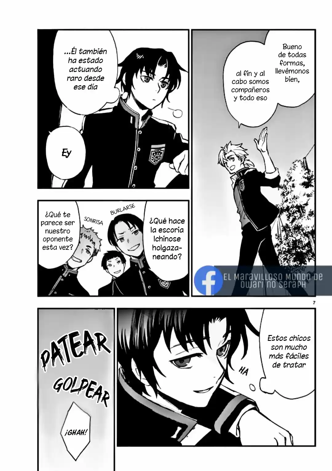 Owari No Seraph: Guren Ichinose, 16 Sai No Catastrophe - Capítulo 7 - Página 7 - LectorTMOo