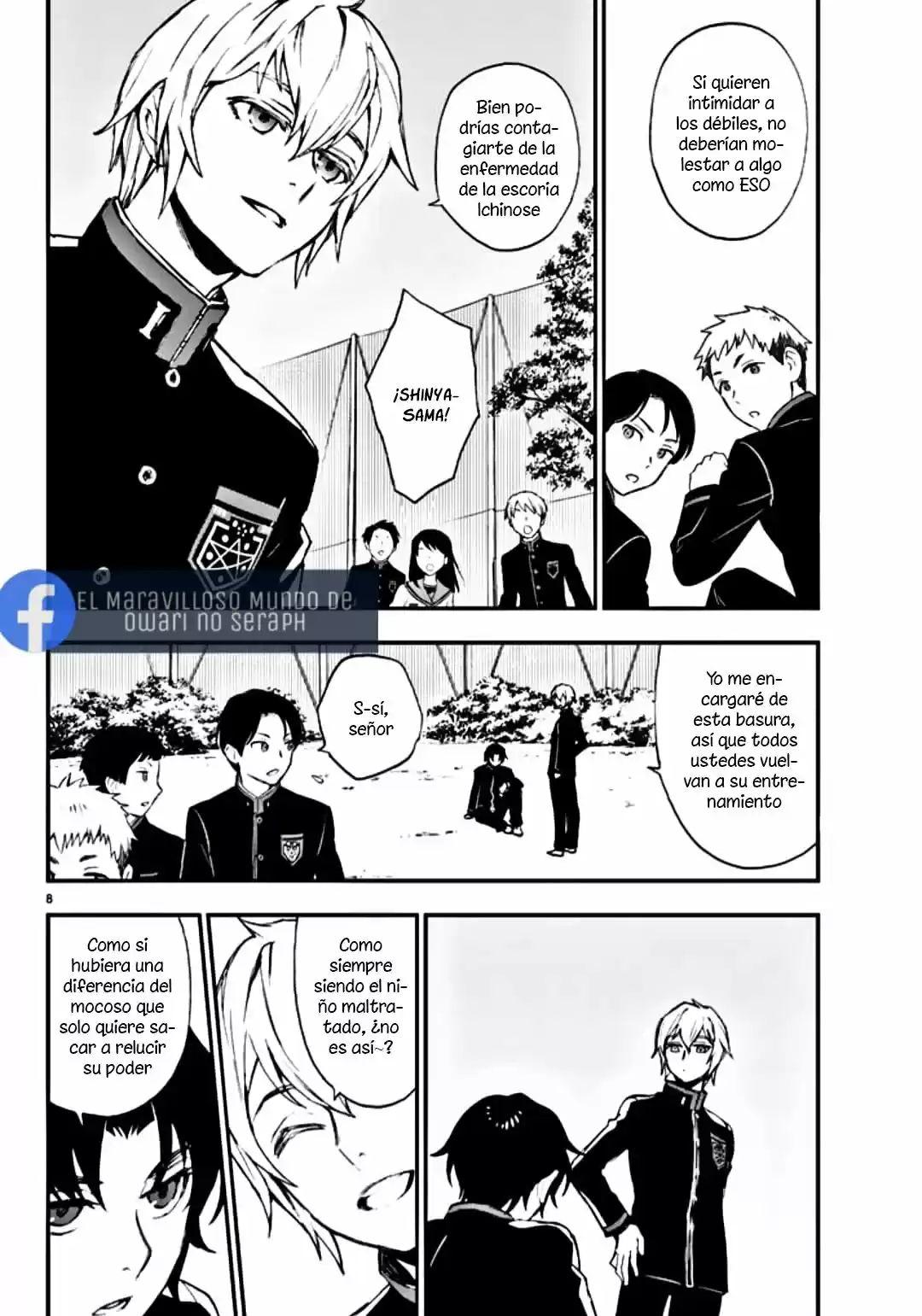 Owari No Seraph: Guren Ichinose, 16 Sai No Catastrophe - Capítulo 7 - Página 8 - LectorTMOo