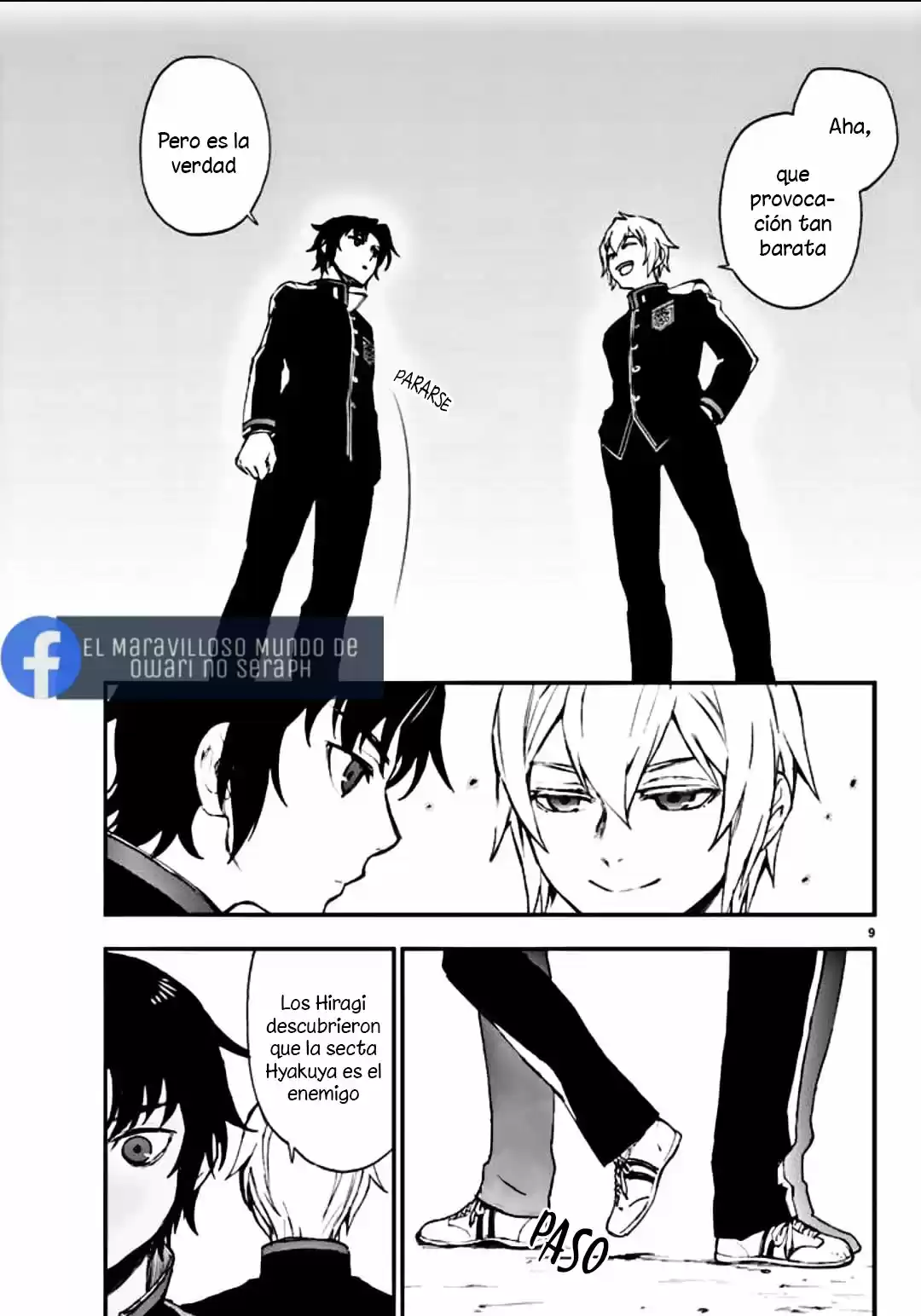 Owari No Seraph: Guren Ichinose, 16 Sai No Catastrophe - Capítulo 7 - Página 9 - LectorTMOo