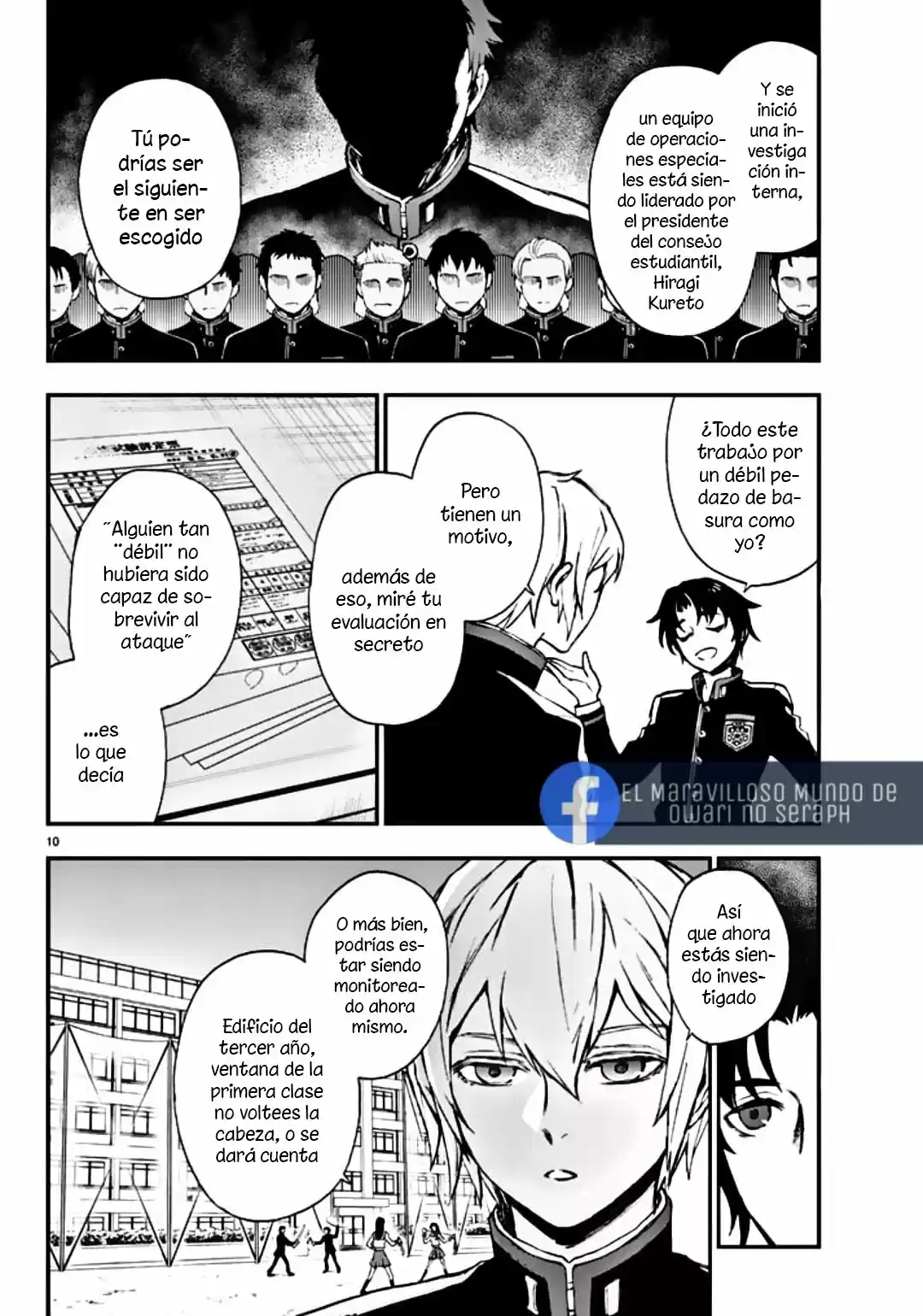 Owari No Seraph: Guren Ichinose, 16 Sai No Catastrophe - Capítulo 7 - Página 10 - LectorTMOo