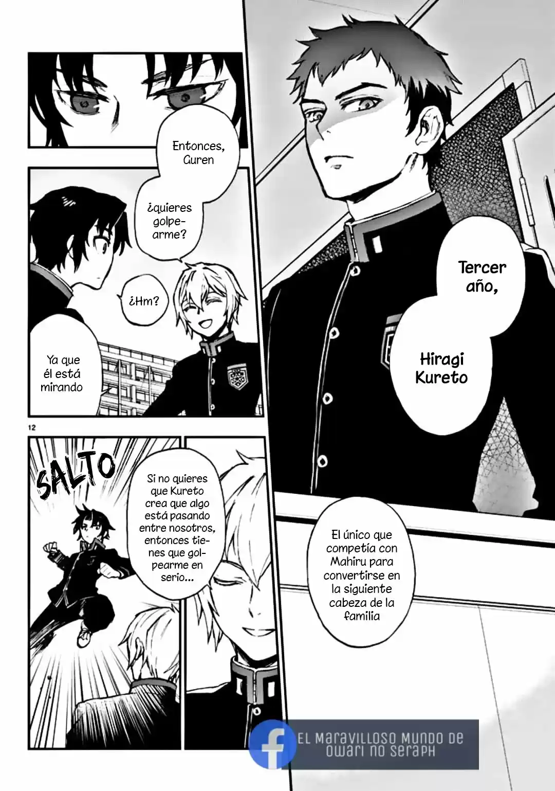 Owari No Seraph: Guren Ichinose, 16 Sai No Catastrophe - Capítulo 7 - Página 12 - LectorTMOo