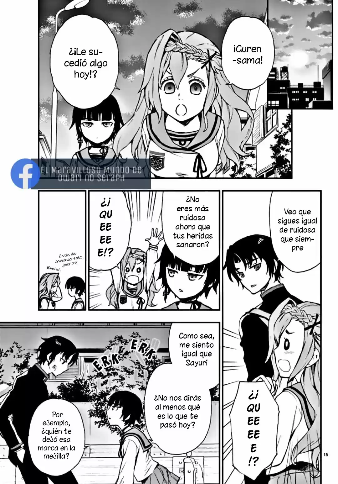 Owari No Seraph: Guren Ichinose, 16 Sai No Catastrophe - Capítulo 7 - Página 15 - LectorTMOo